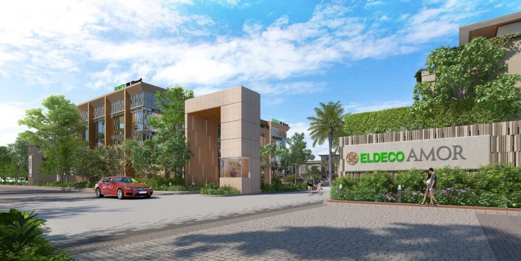 Eldeco Amor Sonipat Sector 33 entrance gate and township view.