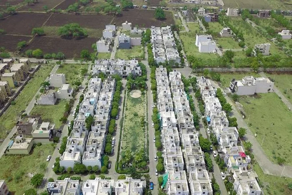 Neoliv Grand Park aerial top view of township in Kundli Sonipat
