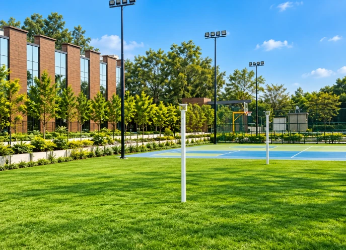 Outdoor sports court at Jindal Global City Sonipat