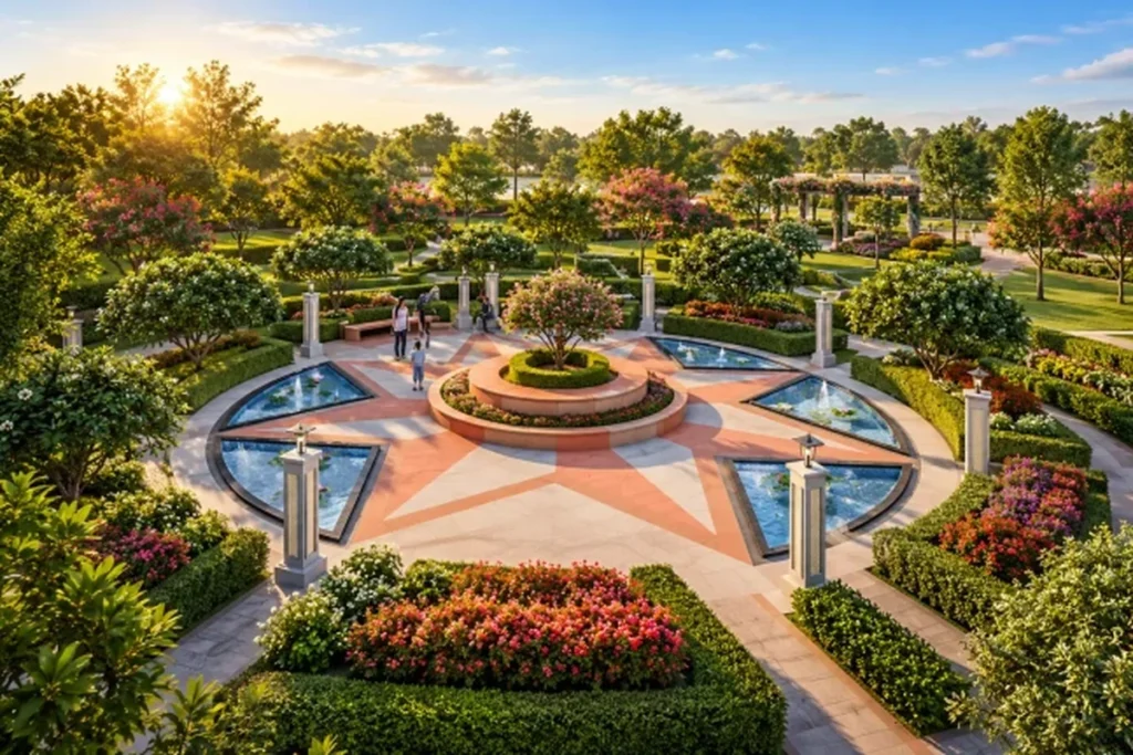 Garden plaza at Godrej Green Estate, Sonipat